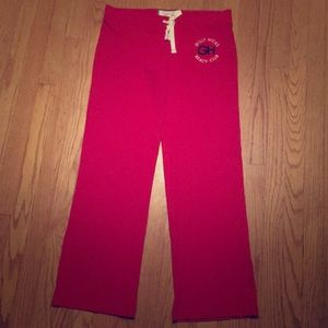 Red Gilly Hicks Sweatpants Never Worn